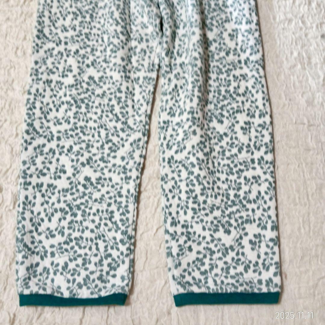 新品　ナルエー　コットン　接結厚手ナッツジャガードパジャマ