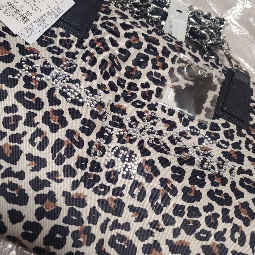 GYDA ジェイダ 店舗限定ノベルティ レオパード柄バック チャーム付き