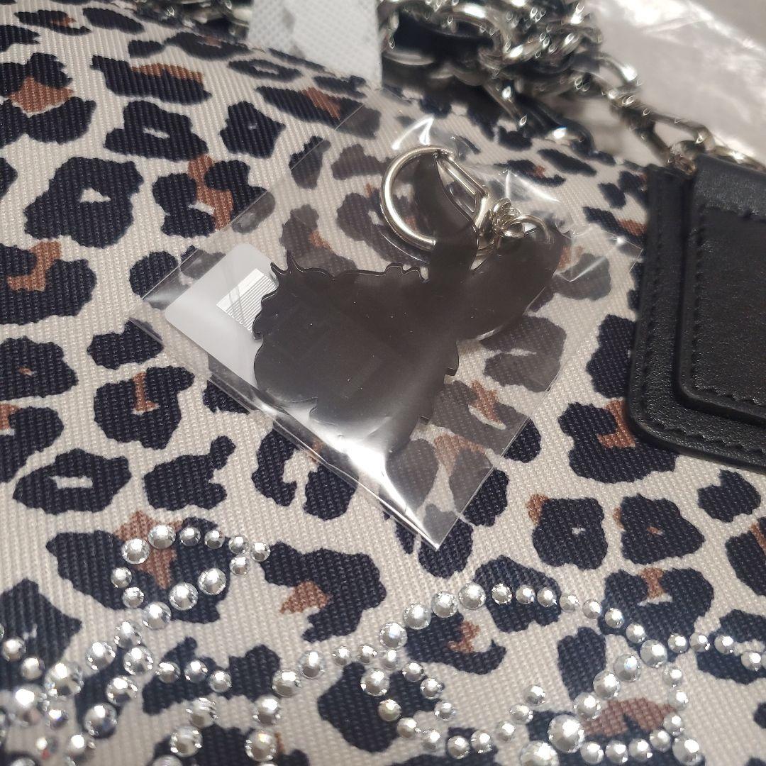 GYDA ジェイダ 店舗限定ノベルティ レオパード柄バック チャーム付き