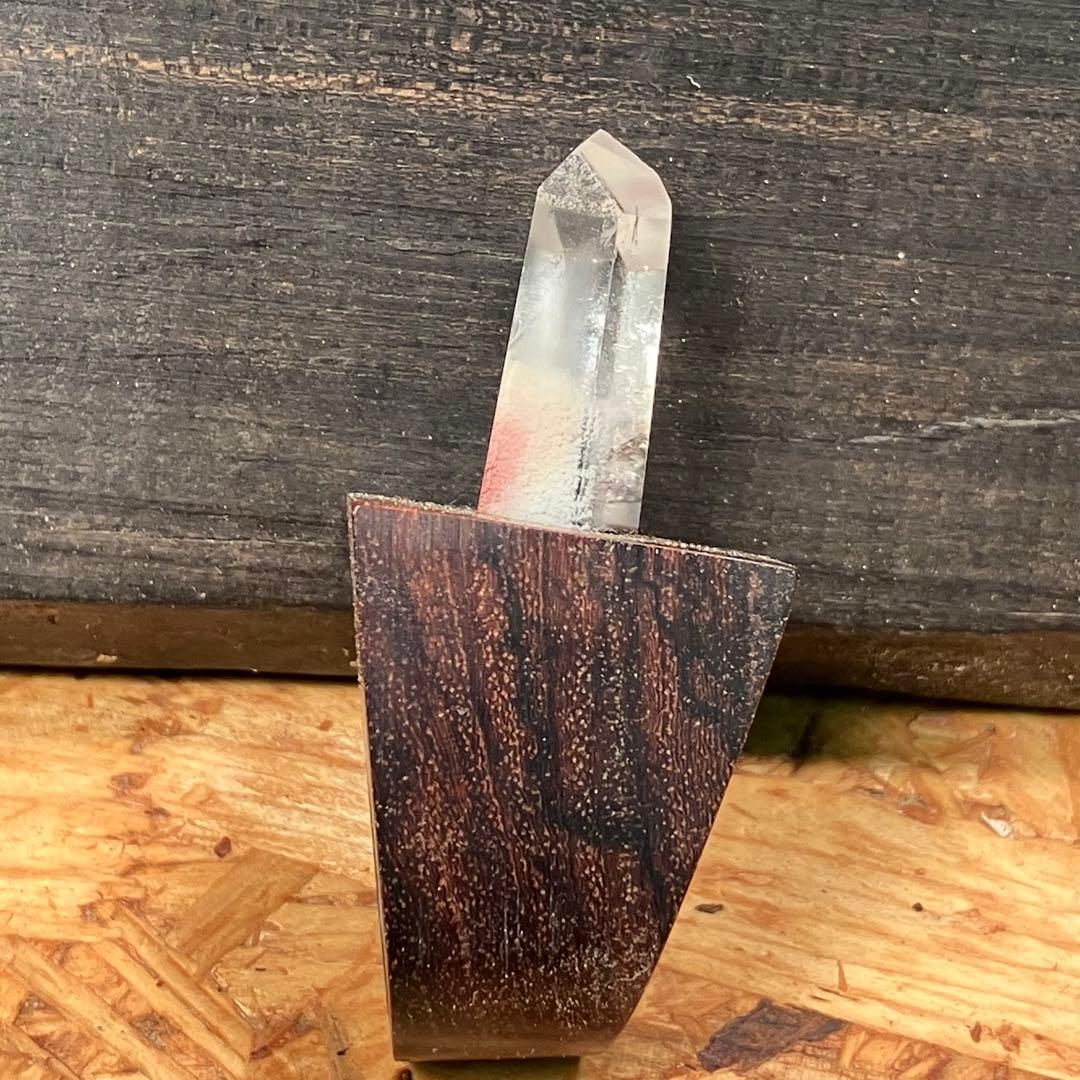 水晶クリスタルポイント指輪、