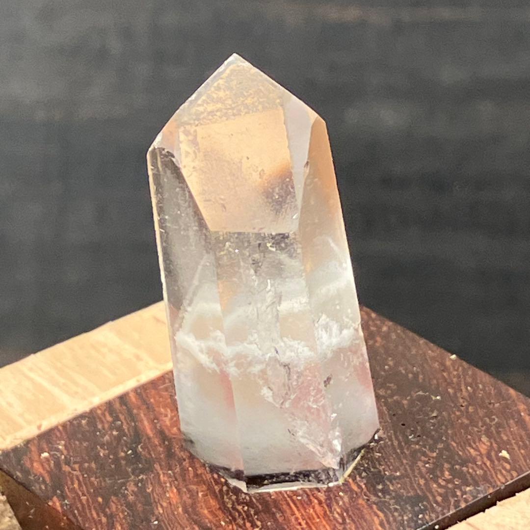 水晶クリスタルポイント指輪、