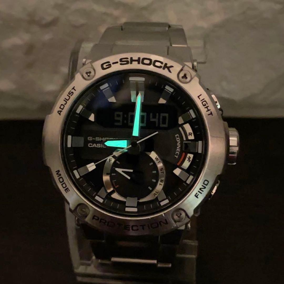 ま*と様 【稼働品】GST-B200 G-SHOCK タフソーラーBluetoo