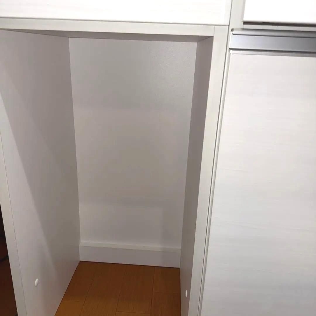 【9/17-21発送】リガーレ　キッチンボード　白　下台ハイタイプ　ニトリ