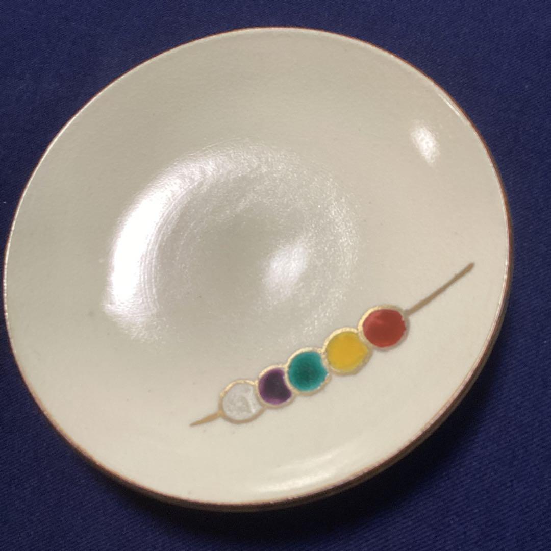 しんや京焼都おどり絵小皿10客　　新品未使用