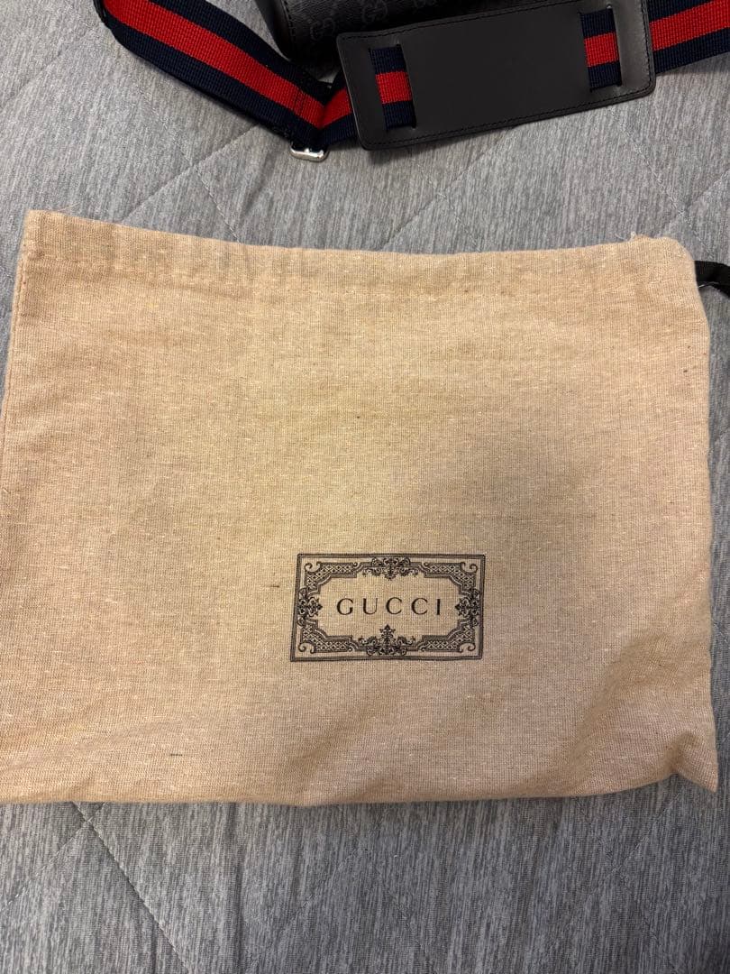 GUCCI グッチ GG スプリーム メッセンジャーショルダーバック