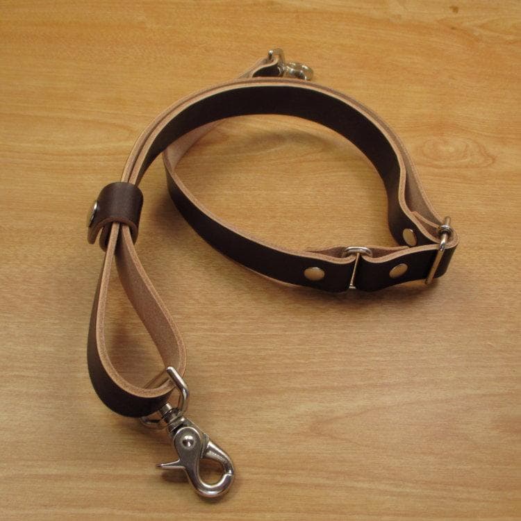 ダークブラウン＆パープル　６丁　革ベルト付　シザーケース　SCL-100/CDC