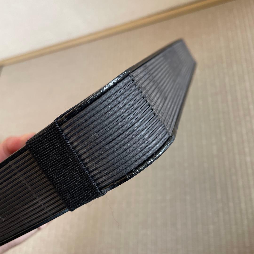 BOOKNITURE ブックニチュア 折りたたみ椅子 スツール レザーブラック黒