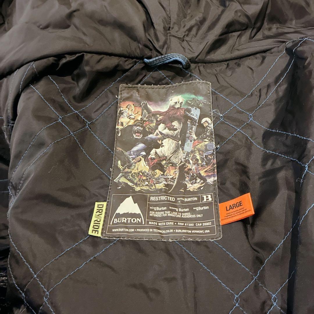BURTON メンズ スノーボードウェア 上下セット Lサイズ Mサイズ