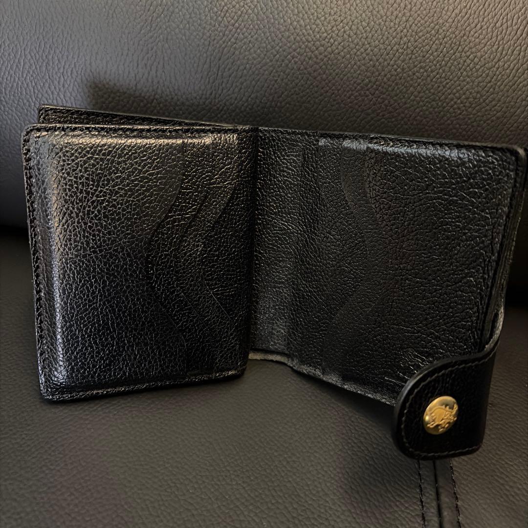 【はまはま】イルビゾンテ レザー ウォレット 二つ折り財布 エンボスロゴ