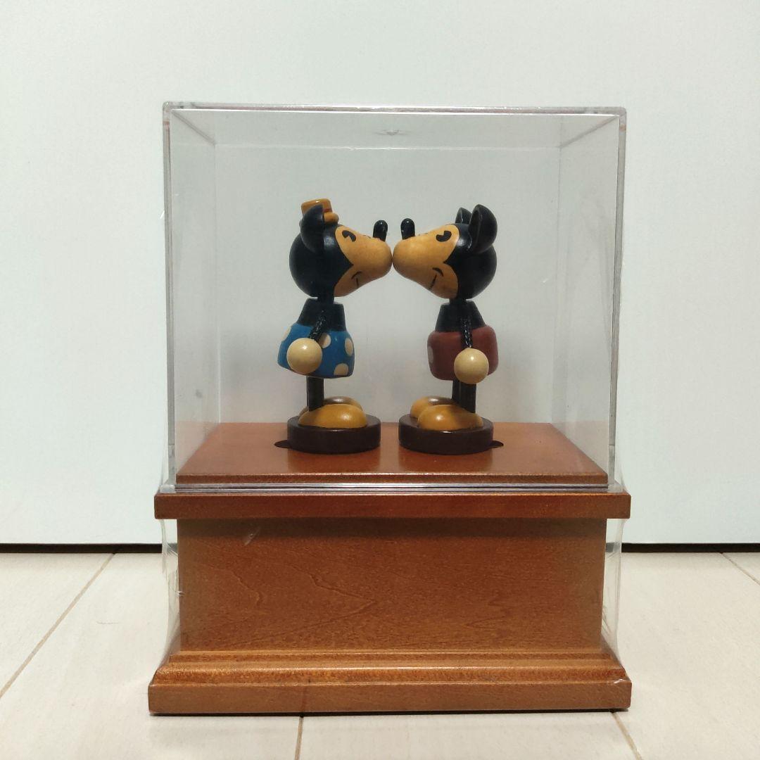 ディズニー オルゴール 置物 ミッキー ミニー