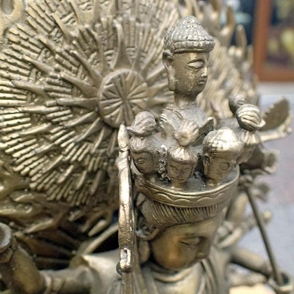 【仏像】千手観音菩薩 (3,276g)