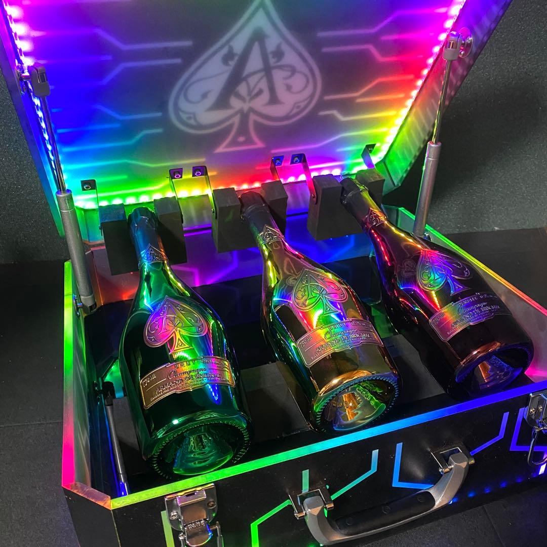 アルマンド LED 信号機 グリーン レッド ゴールド アタッシュケース