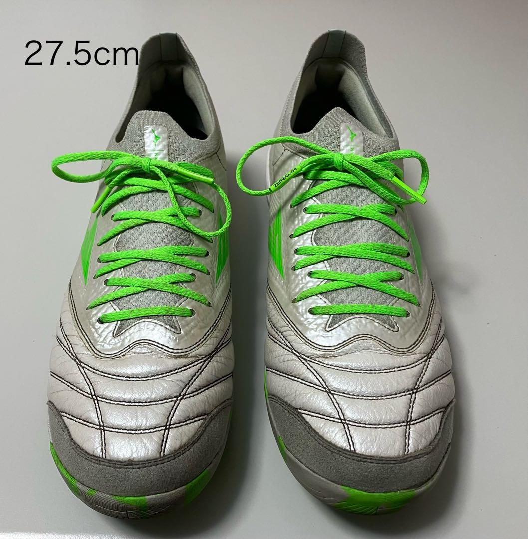 モレリアネオ4β トレーニングシューズ ターフ用 ホワイト/グリーン27.5