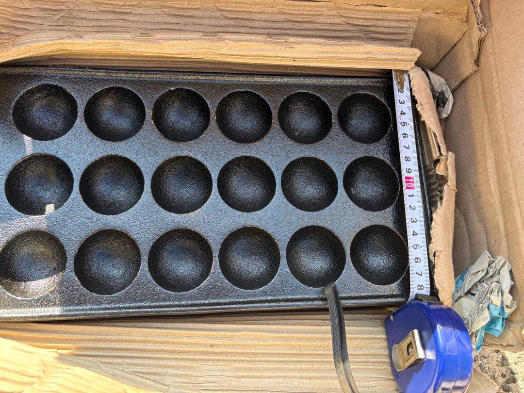 業務用たこ焼き器　プロパンガス