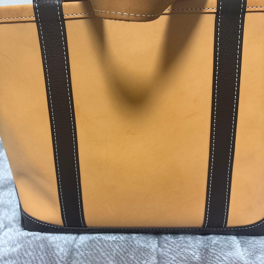 天野宝国　ヌメレザートートバッグ　2nd 別注