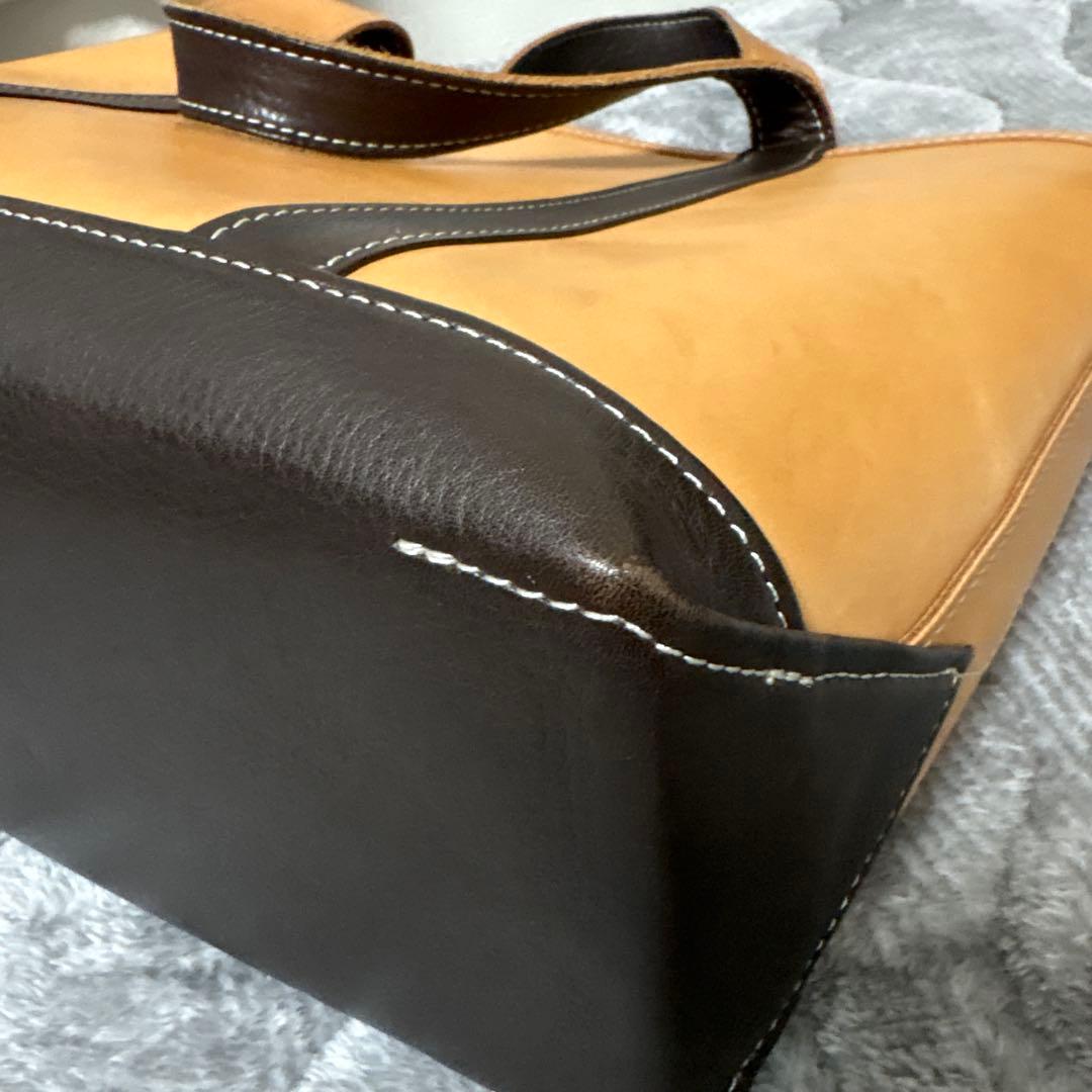 天野宝国　ヌメレザートートバッグ　2nd 別注