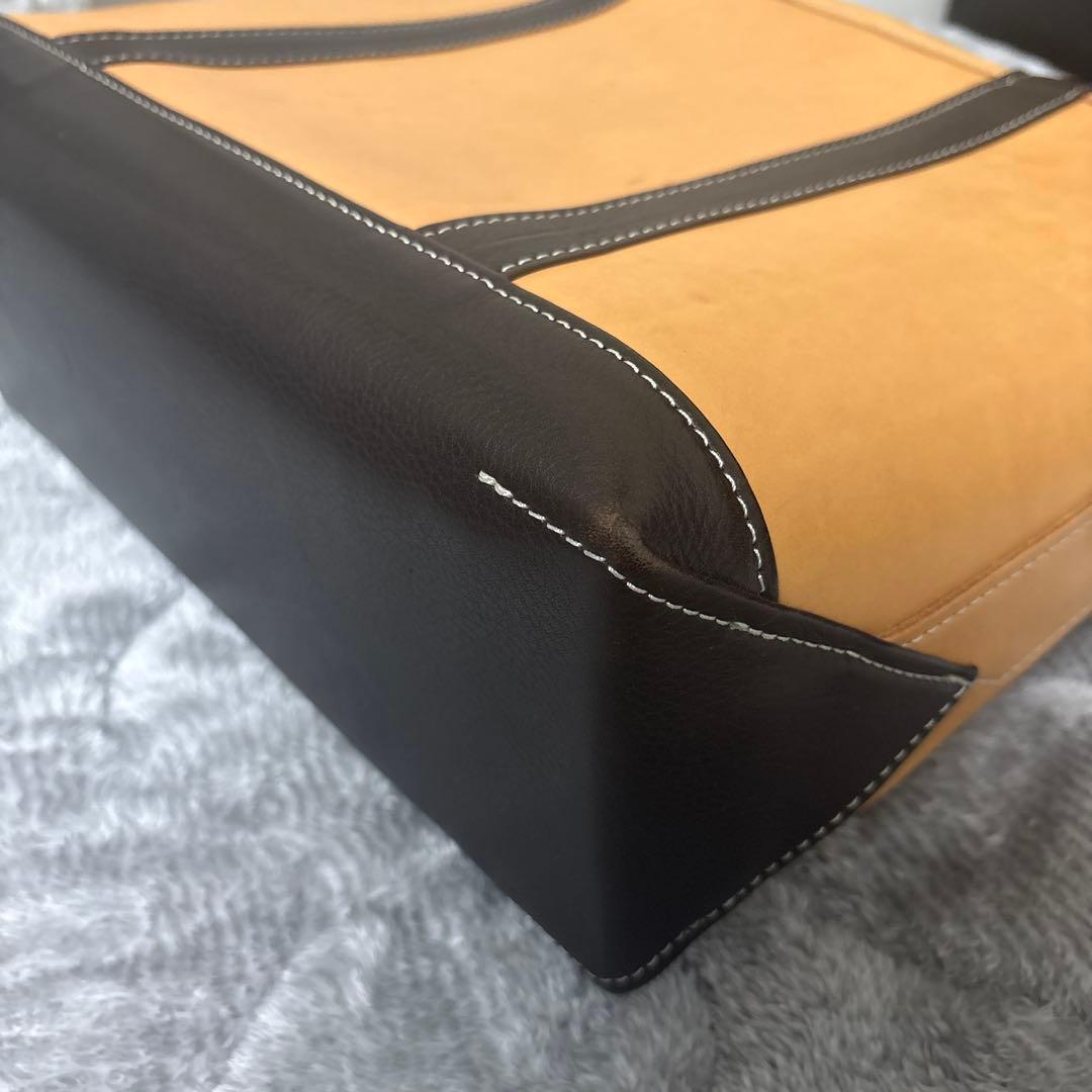 天野宝国　ヌメレザートートバッグ　2nd 別注