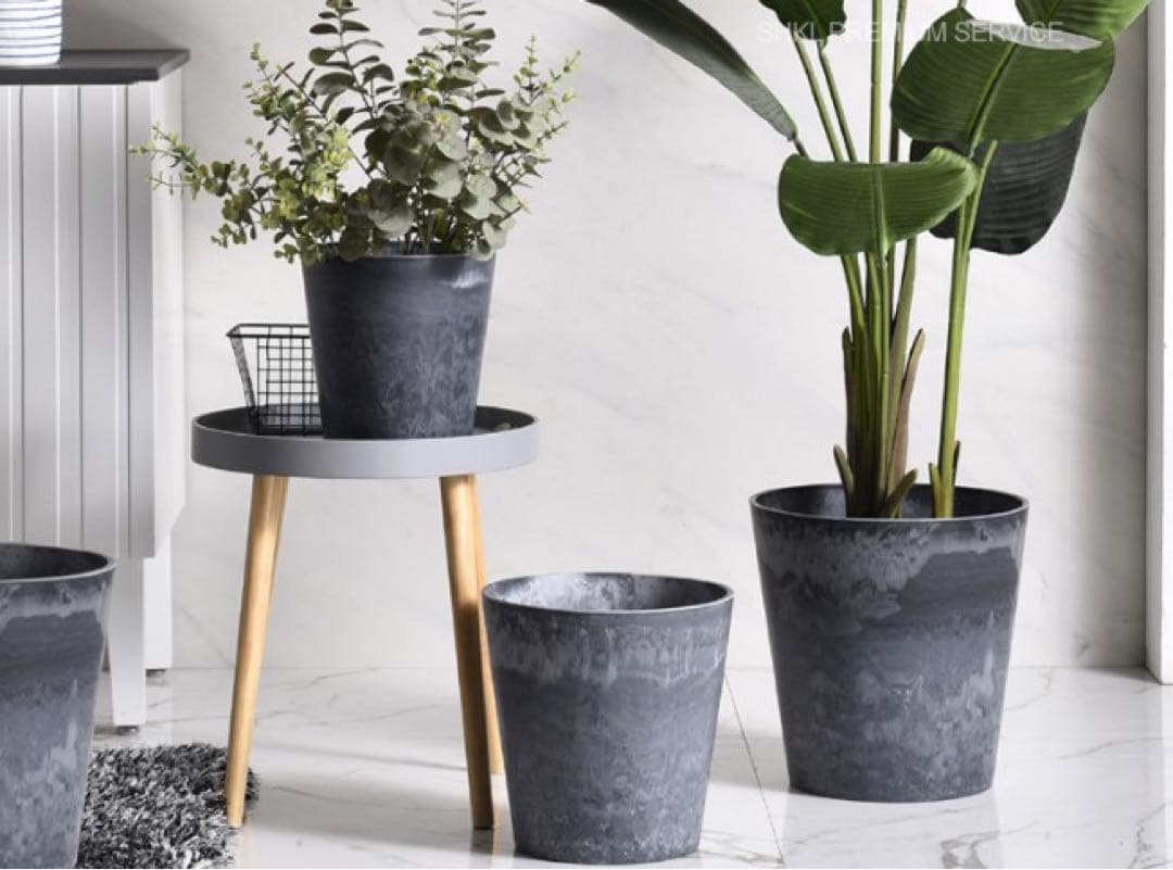 特大 プラ鉢 ブラックポット セット対応可 植木鉢 プランター 黒 プラ鉢 北米