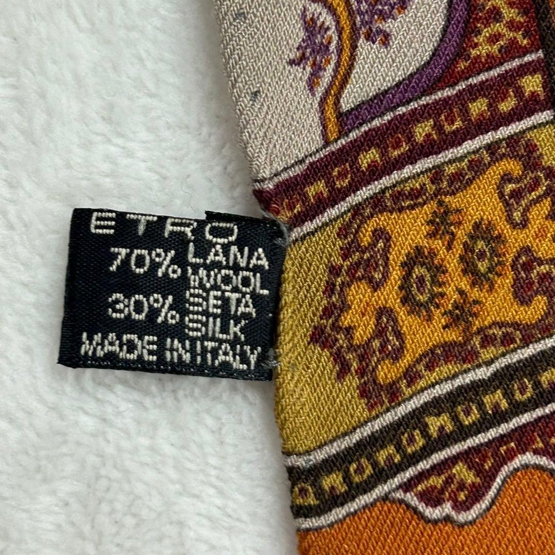 J803 新品未使用 エトロ スカーフ ボルドー レディース