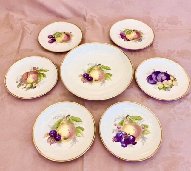 ローゼンタール フルーツ柄デザートプレート　ドイツ製