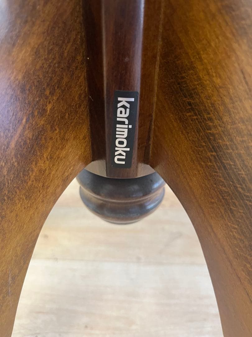 【karimoku】カリモク　コロニアル　ポールハンガー　アンティーク