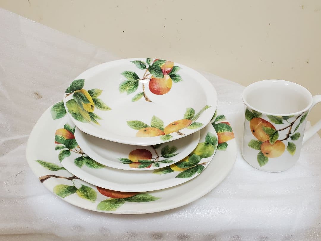 ロイヤルドルトン フルーツ柄　シトラス 5点セット