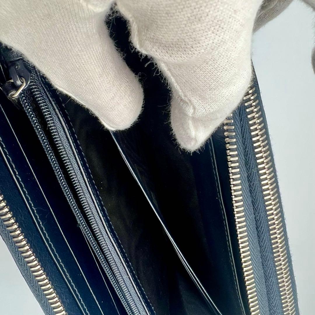 グッチ マイクログッチシマ トラベル ドキュメントケース 長財布 449246