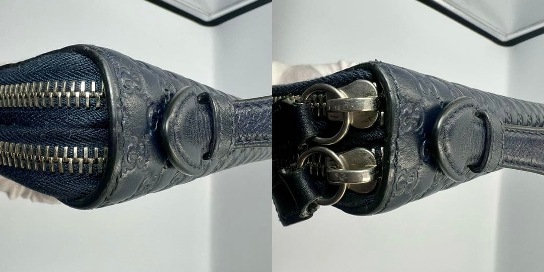 グッチ マイクログッチシマ トラベル ドキュメントケース 長財布 449246