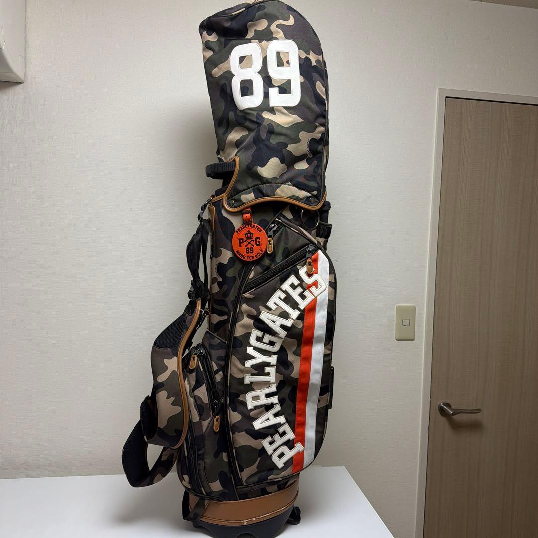 PEARLY GATES 迷彩 キャディバッグ 89