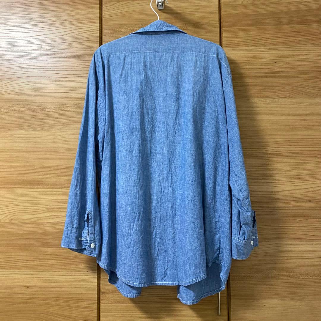 90's five brother USA製 シャンブレーワークシャツ L