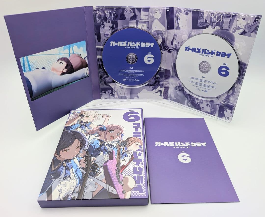 X*n様 ガールズバンドクライ DVD 1〜7巻全巻フィギュア付セット 豪華限定