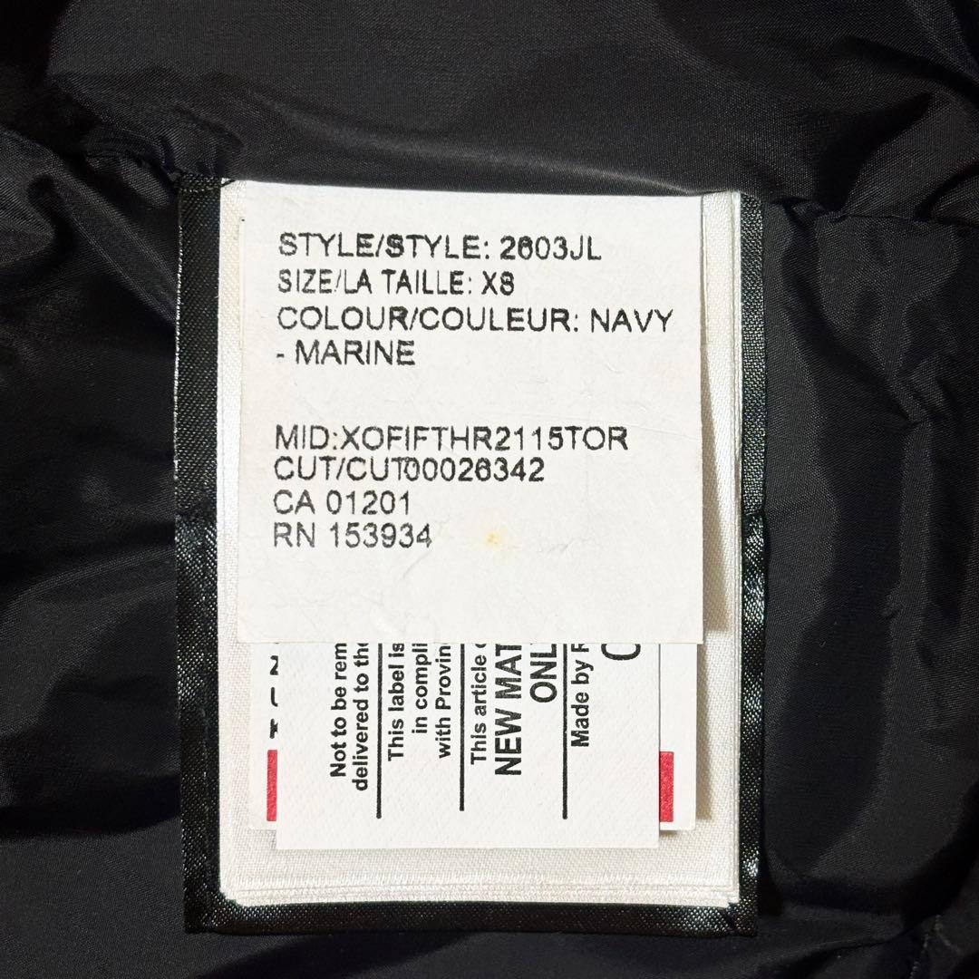 カナダグース bronte parka 【XS /ネイビー】