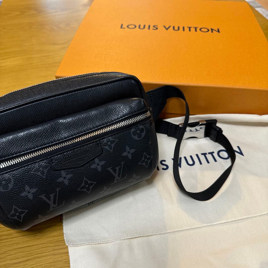 ルイヴィトン M30245 タイガラマ バムバッグ・アウトドア ノワー