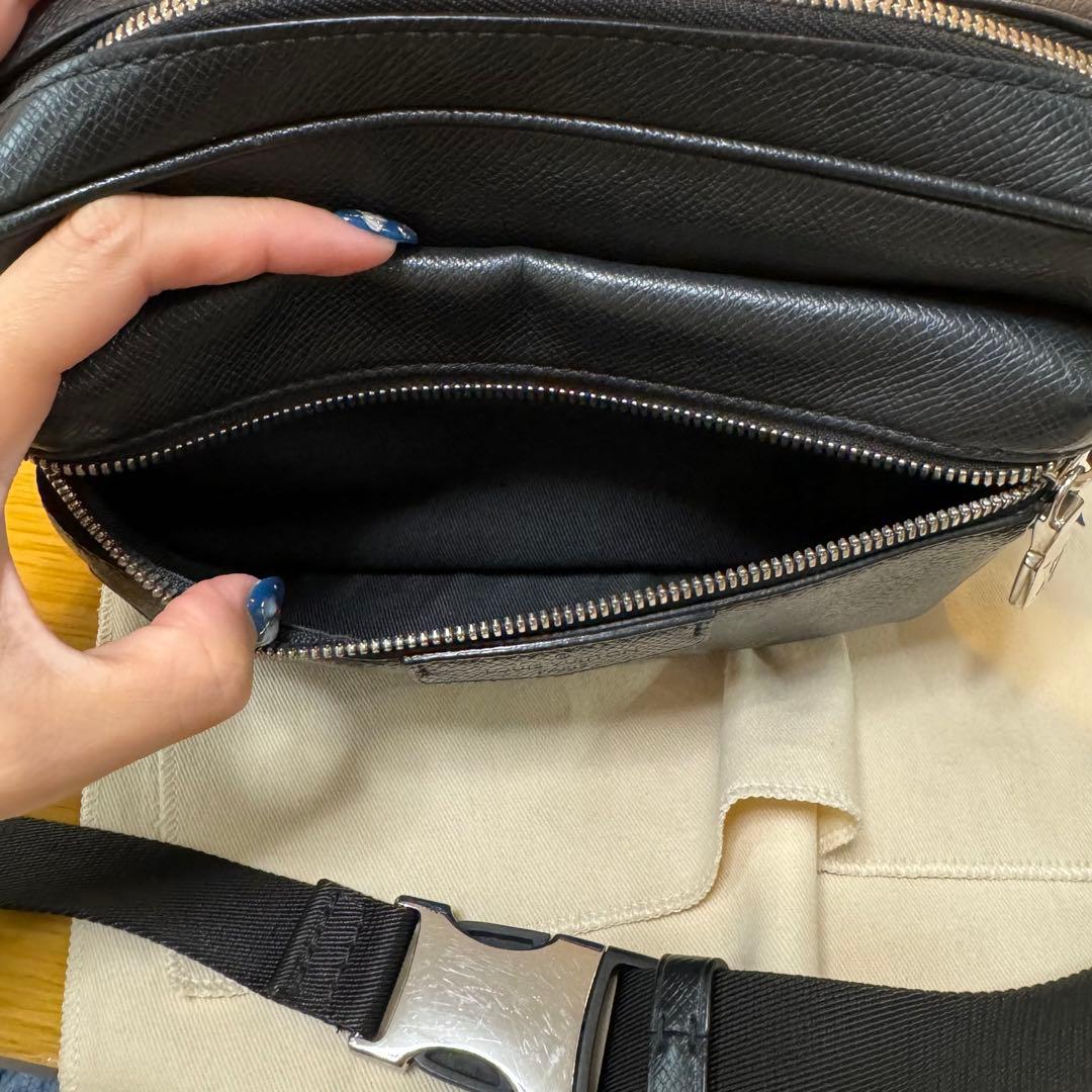 ルイヴィトン M30245 タイガラマ バムバッグ・アウトドア ノワー