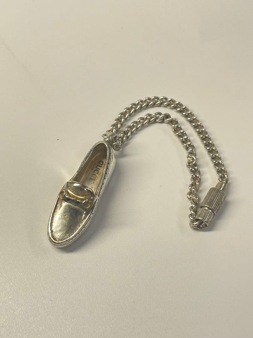 【廃盤品】GUCCI　オールドグッチ キーホルダー チャーム　キーリング