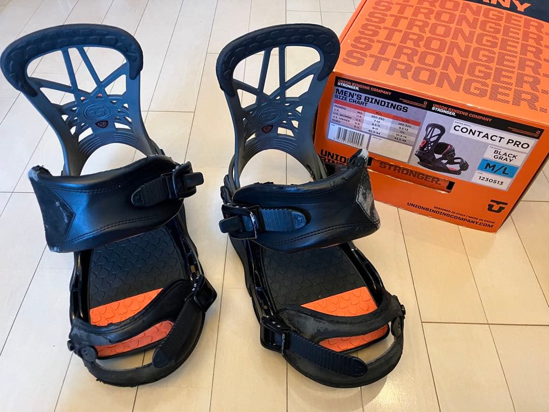 UNION CONTACT PRO メンズビンディング ブラック　ユニオン
