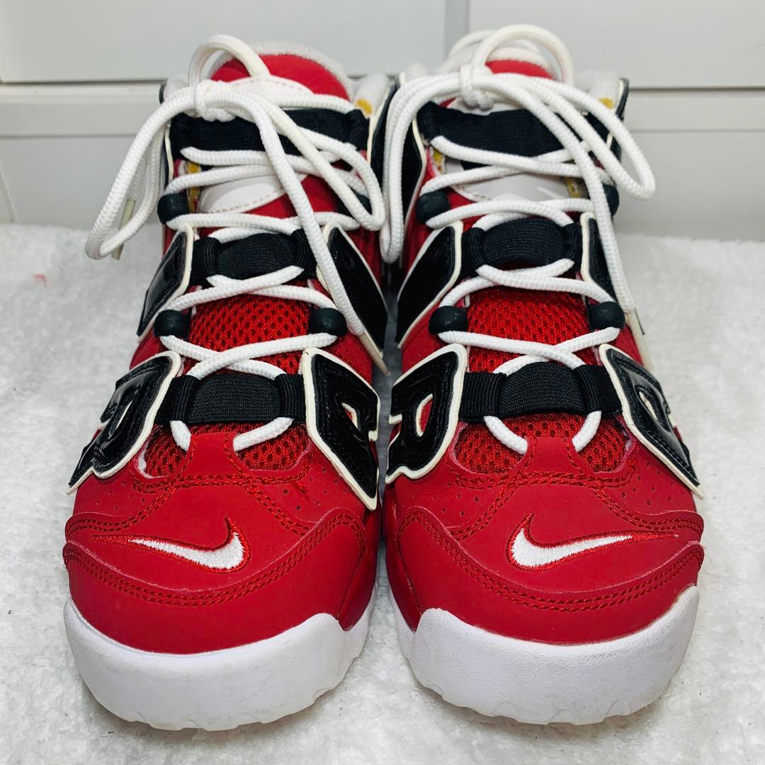 ⭐️美品NIKE エアモアアップテンポ ガールズ バーシティレッド24cm