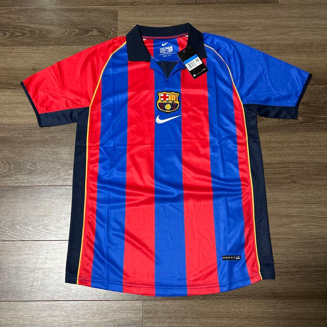 【未使用タグ付】バルセロナ　リバウド選手　ユニフォーム