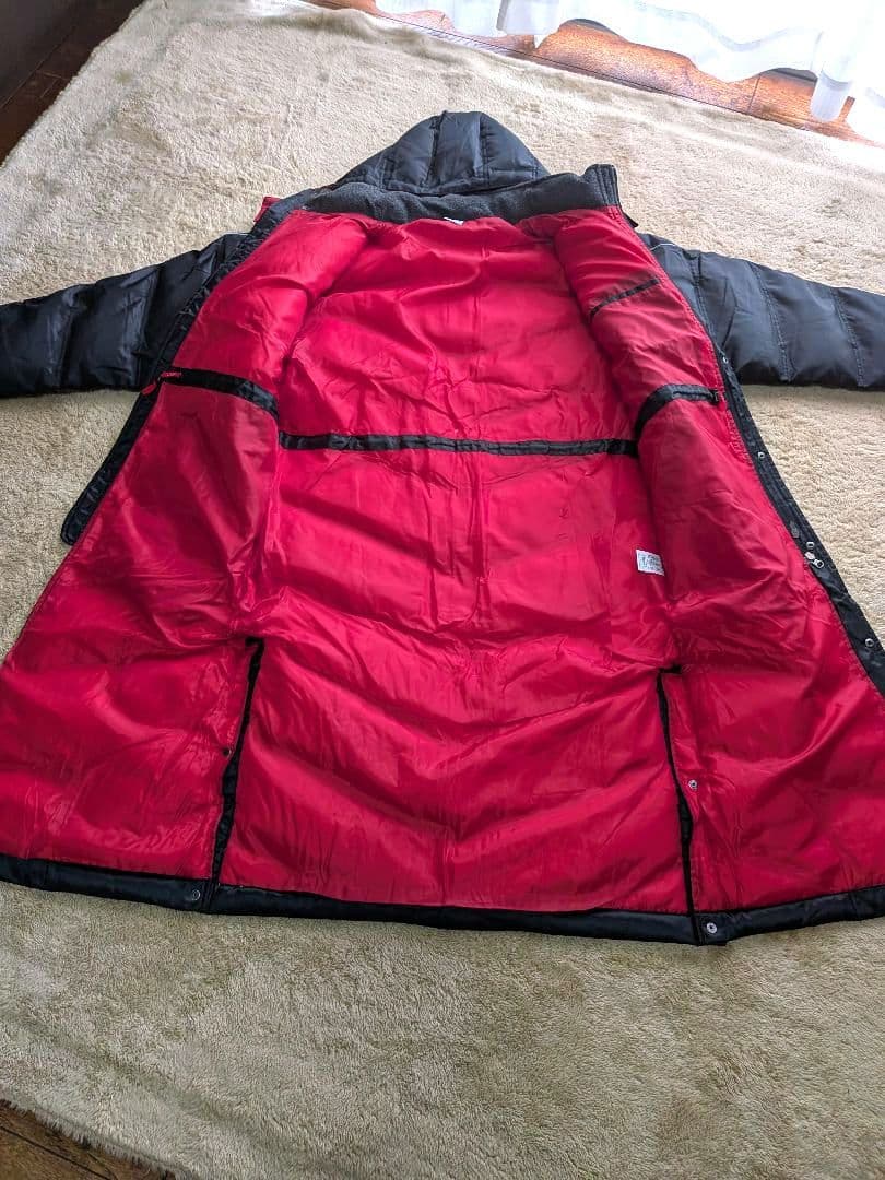 【極暖】NIKEダウンコートロングベンチコート　L