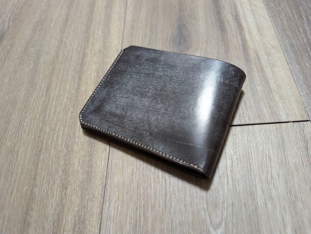 新品未使用 定価8万 ギルドオブクラフツ ブライドルレザー 財布 ジョンロブ ①