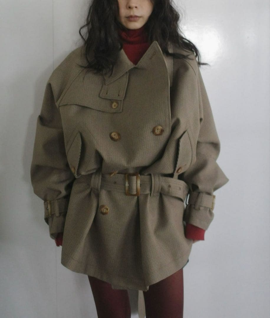 ジャケット・アウター DADDY MIDI TRENCH COAT
