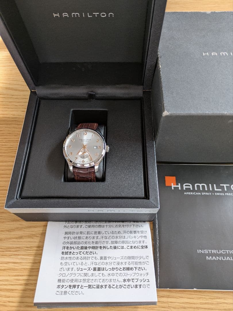 ハミルトン ジャズマスター マエストロ スモールセコンド 機械式