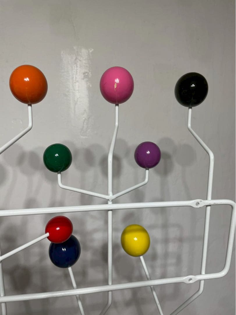 ミッドセンチュリー ウォールハンガー ハングイットオール風 カラフル 壁掛け収納