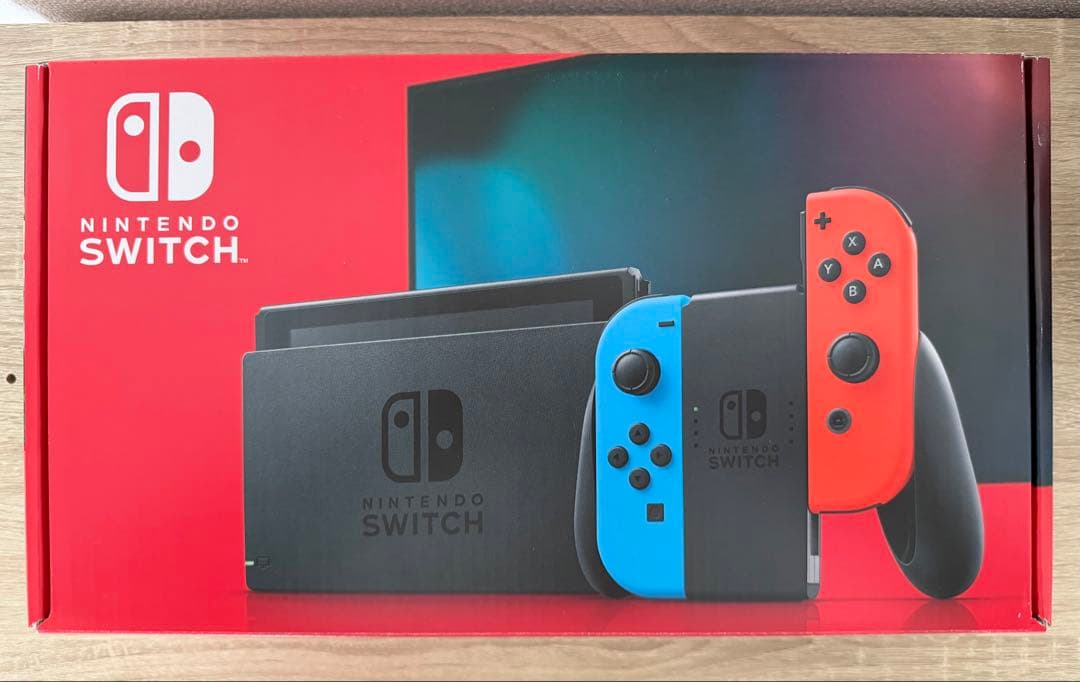 【SD128GB付/美品】Nintendo Switch 本体 バッテリー強化版