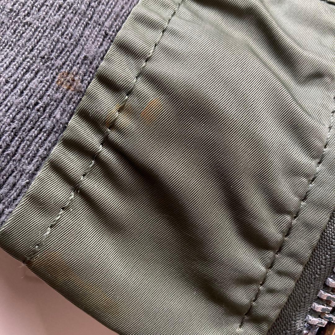 ALPHA　アルファ　MA-1　フライトジャケット　アメリカ製　USA　80s