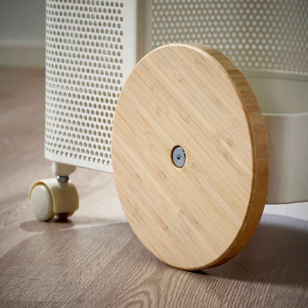 IKEA DAJLIEN(ダイリエン)収納ワゴン　ホワイト