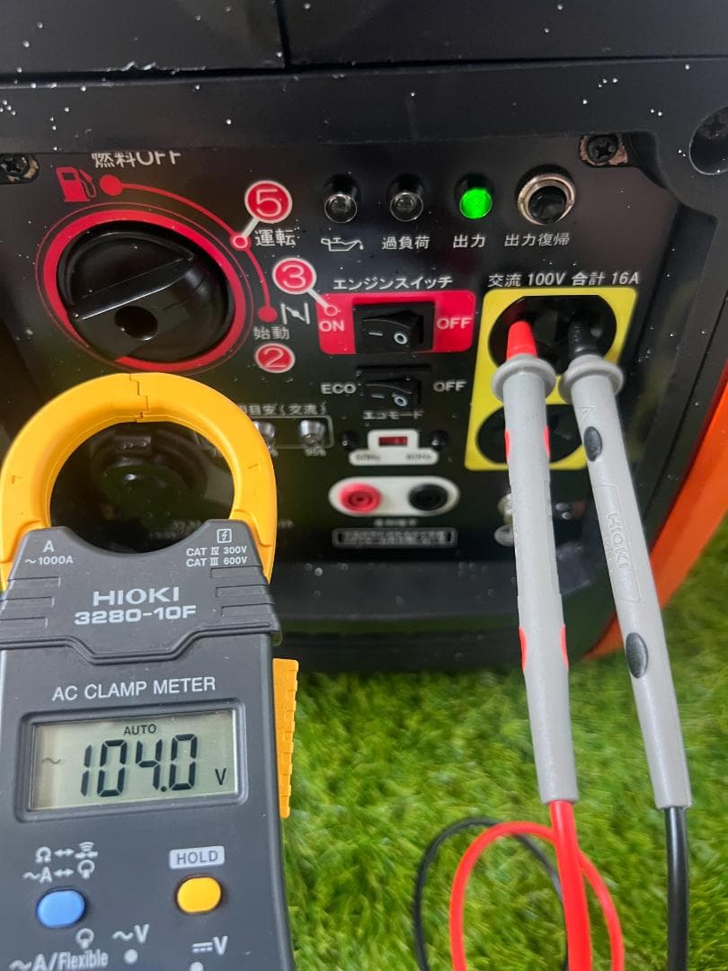 KOSHIN 工進 インバーター発電機 GV-16i ♪ 動作良好♪ KHD80