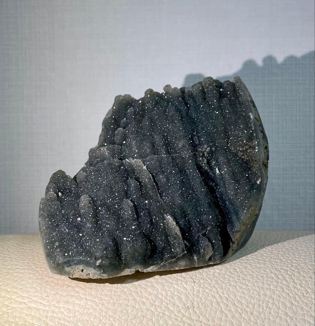 ブラックギャラクシーアメジスト 浄化 山模様 森 幸運 ドーム ドゥルージー