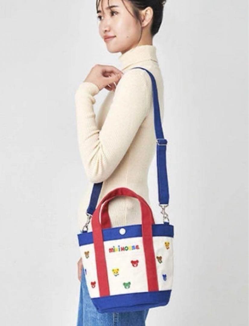 【新品】限定商品 MIKIHOUSE ミキハウス トートバッグ ショルダーバッグ
