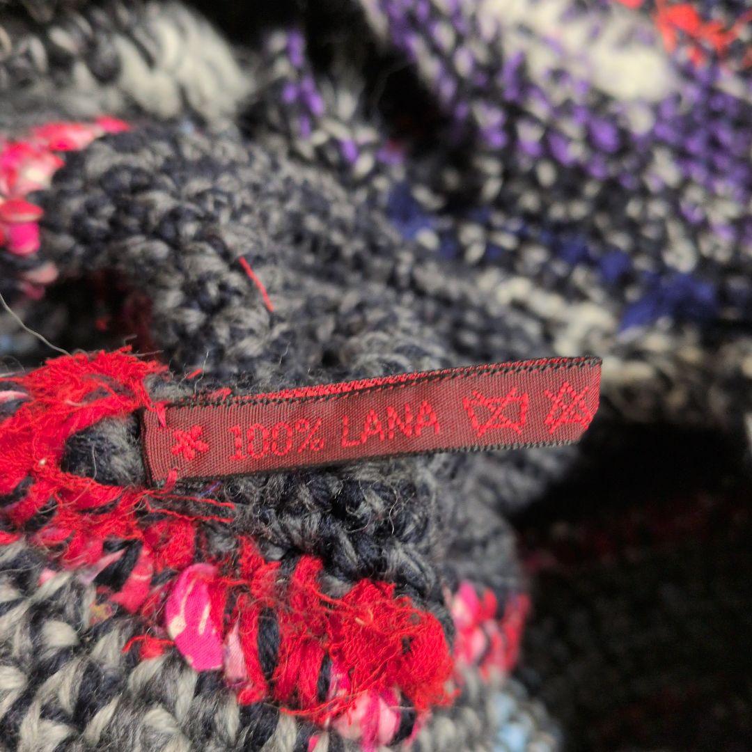 き*げ様 ダニエラ・グレジス　裂き編み　トートバッグ　羊毛100％ イタリア　U